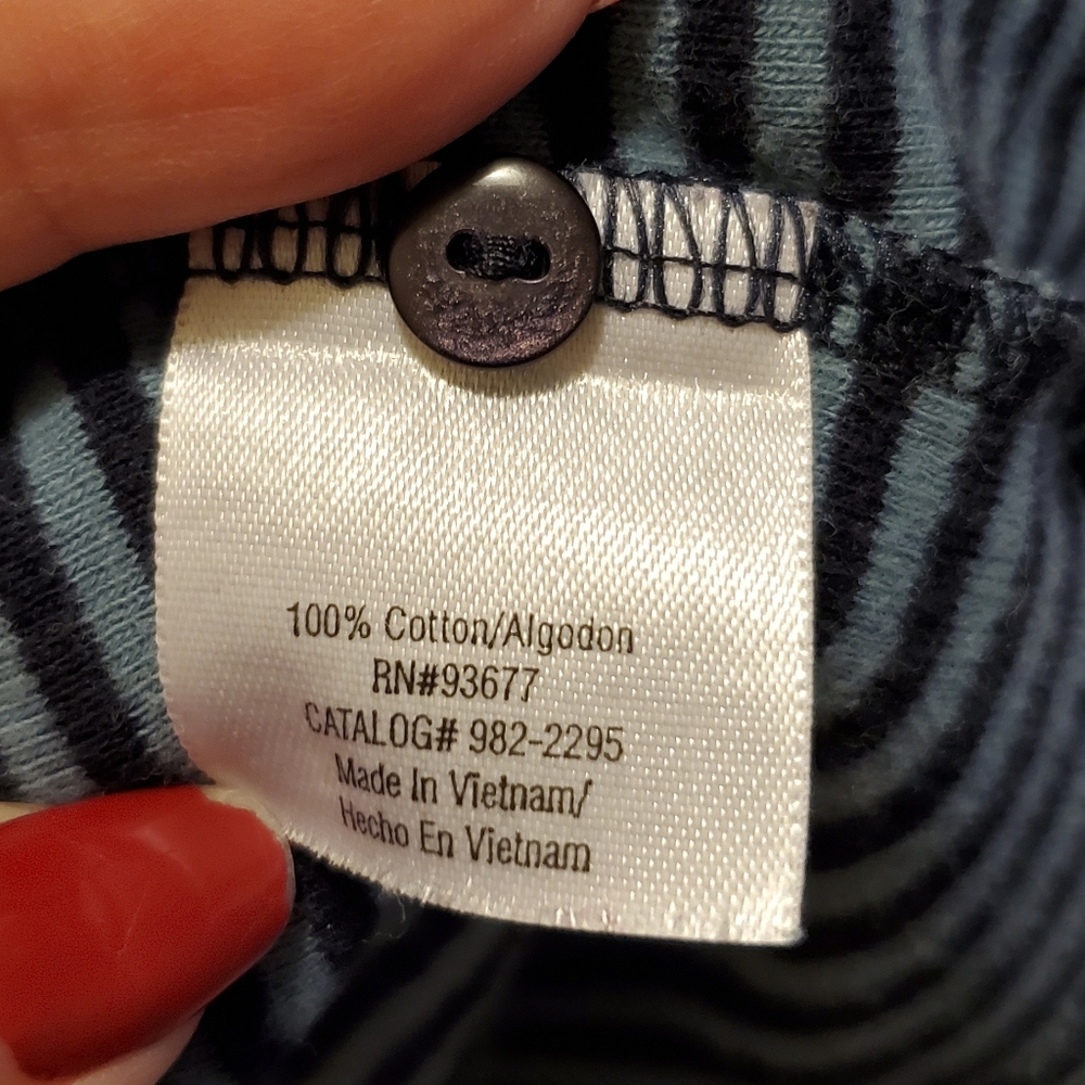 *FINAL PRICE* St. John's Bay Striped Shirt - Picture 4 of 4